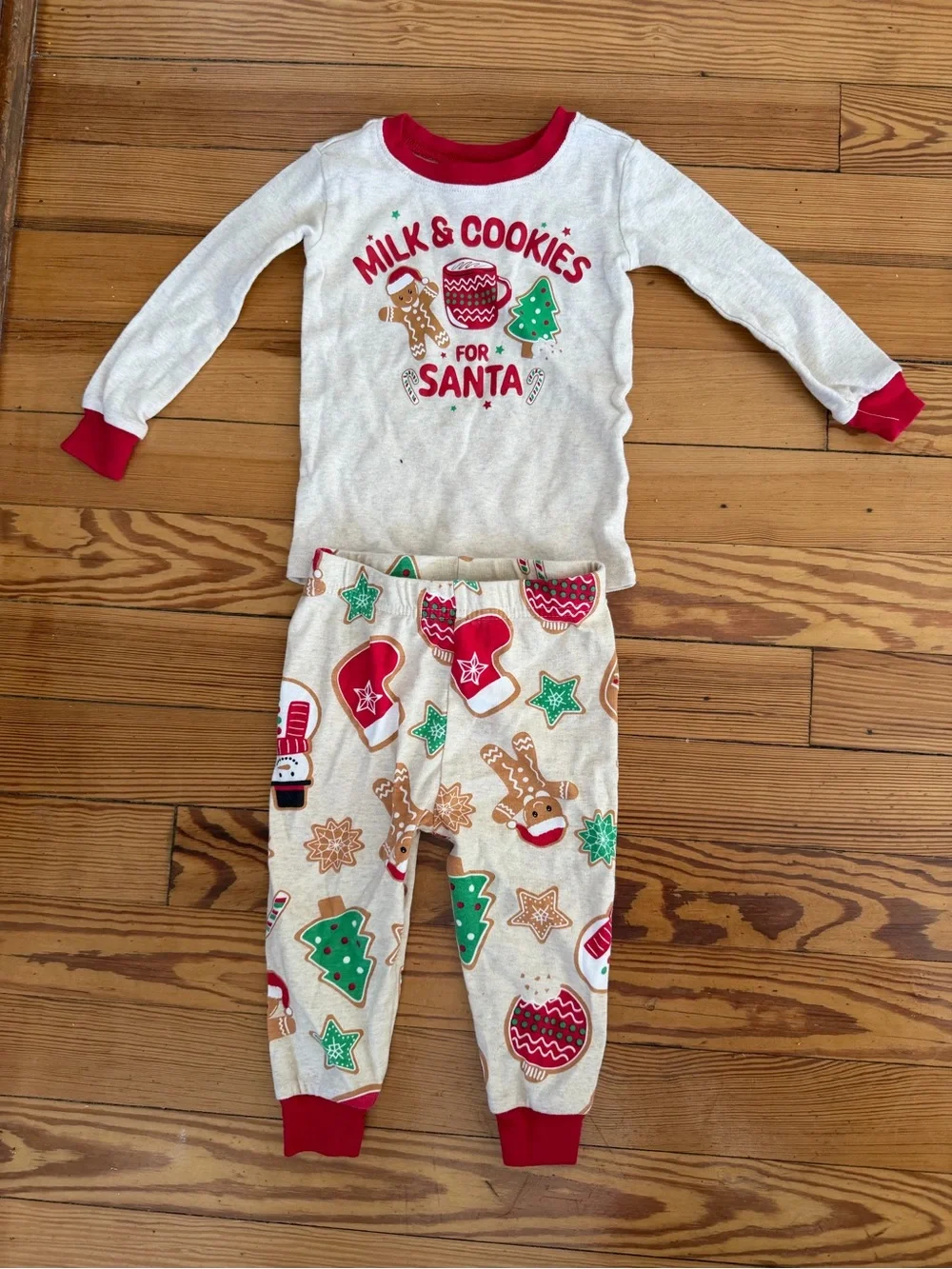 Carter’s 12M Long Sleeve Bodysuit Lot 12 Pc + Free Christmas Pajamas